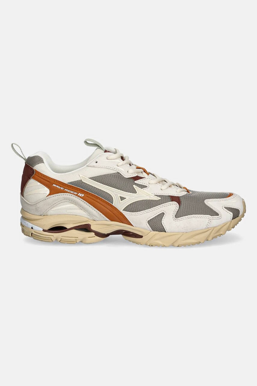 Кросівки Mizuno WAVE RIDER 10 PREMIUM колір бежевий D1GA2471