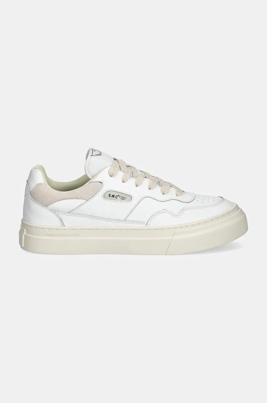 Шкіряні кросівки Stepney Workers Club Pearl Leather колір білий YA20500