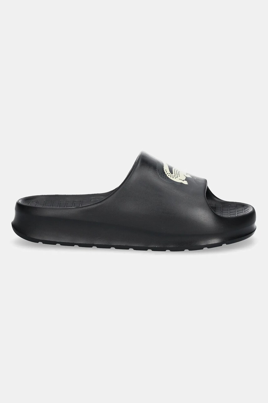 Купити Шльопанці Lacoste 45CMA0005 чоловічі колір чорний SERVE SLIDE 2.0 123 1 CMA – головне зображення