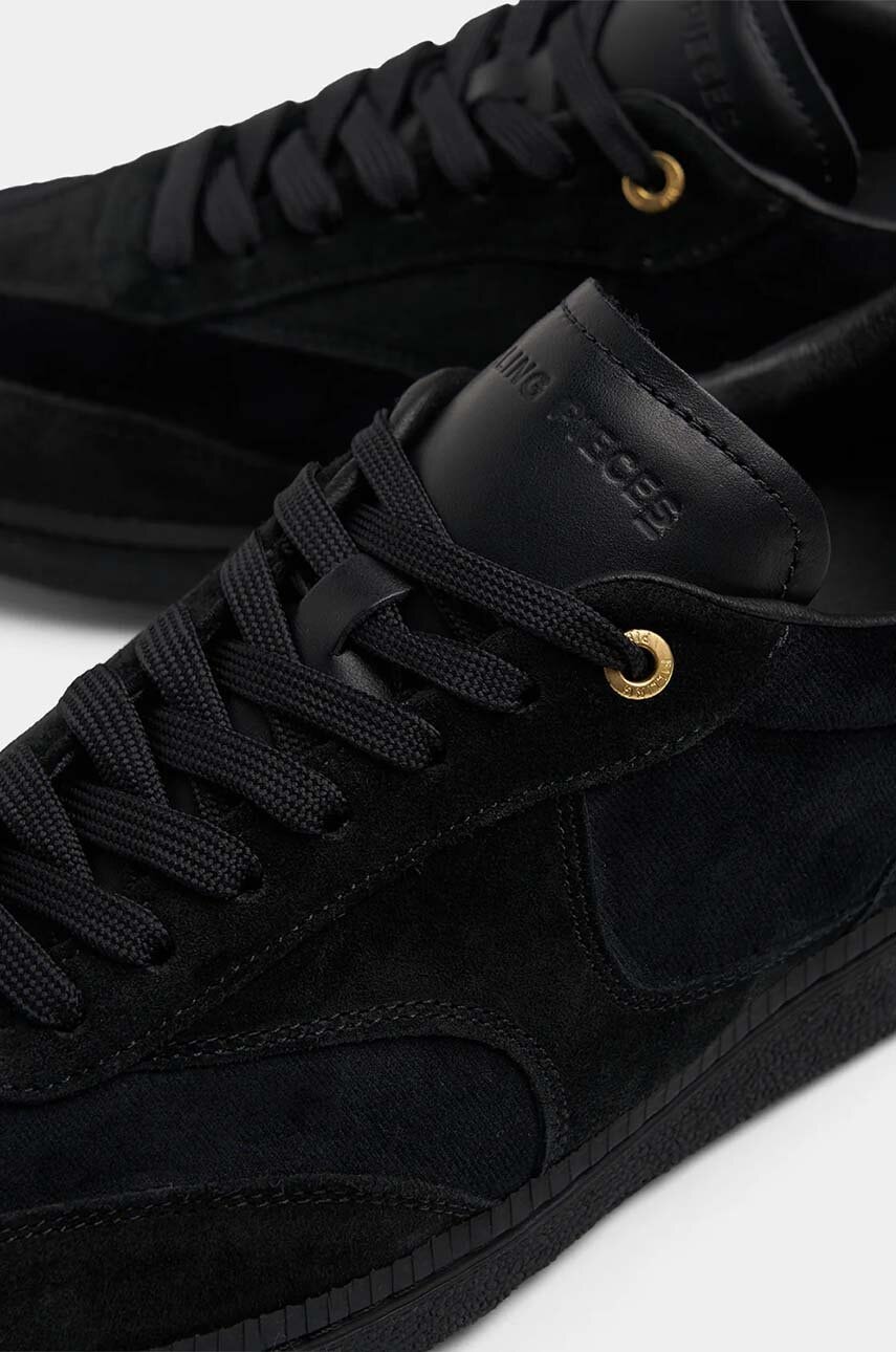 Замшеві кросівки Filling Pieces Sprinter колір чорний 68625752200