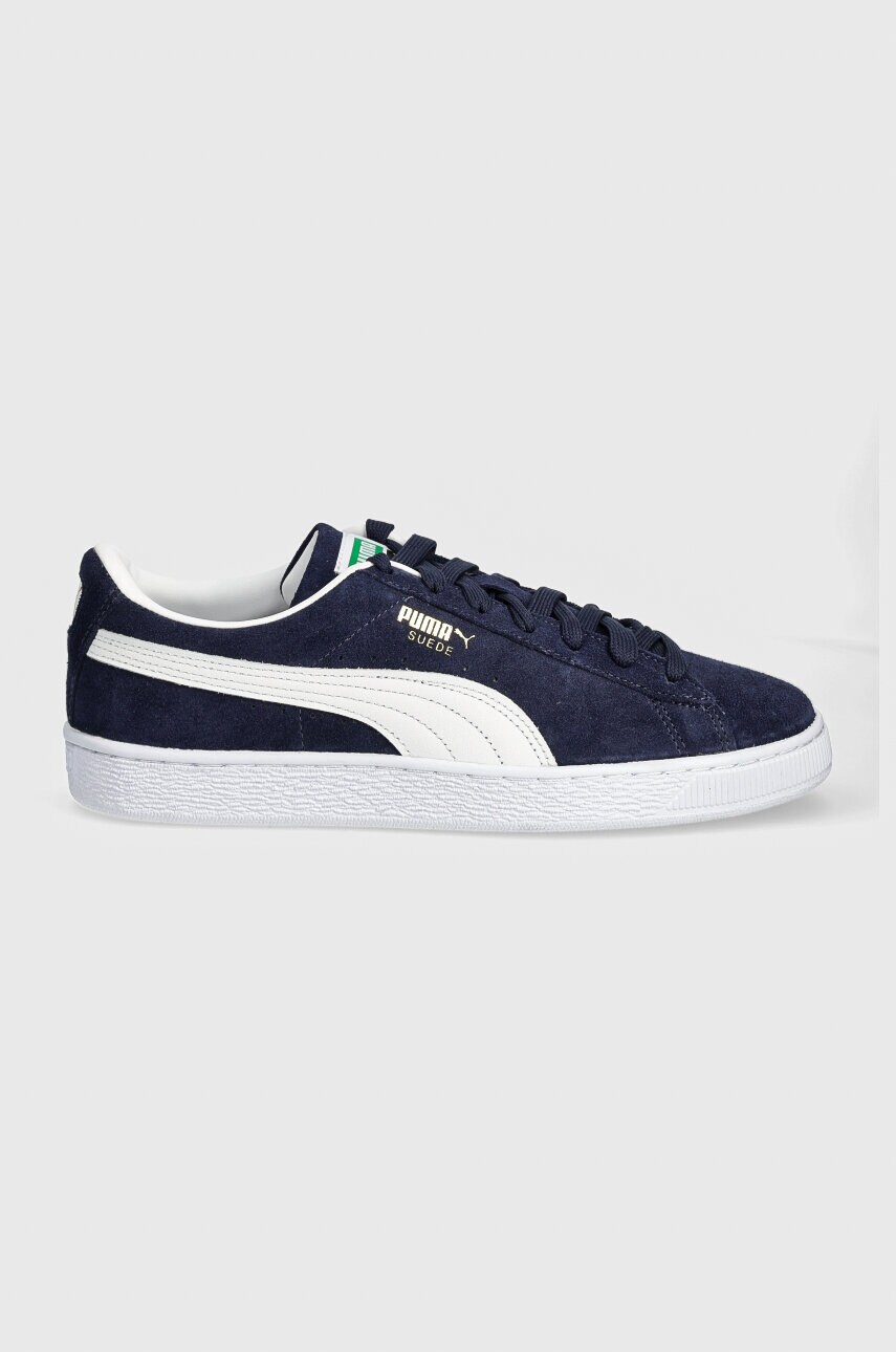 Замшеві кросівки Puma Suede Classic колір синій 399781