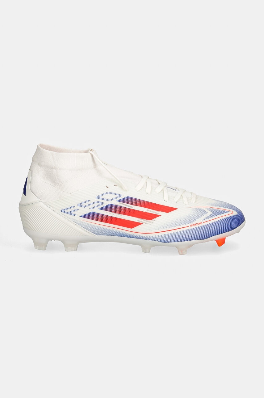 Взуття для футболу adidas Performance korki F50 League Mid колір білий JH8234