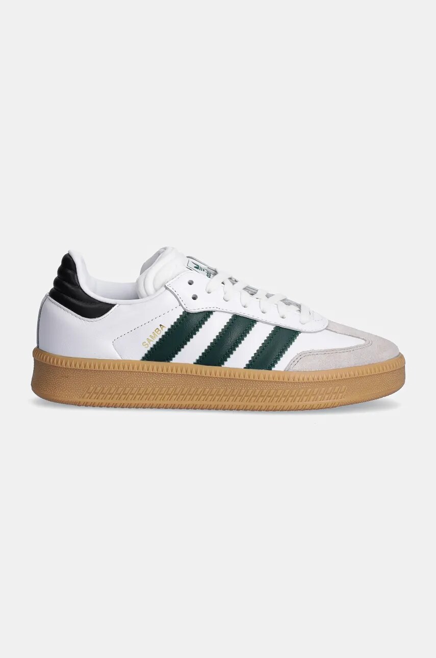 Шкіряні кросівки adidas Originals Samba XLG колір білий IE9181