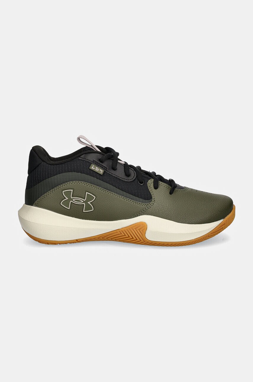 Взуття для баскетболу Under Armour Lockdown 7 колір зелений 3028512