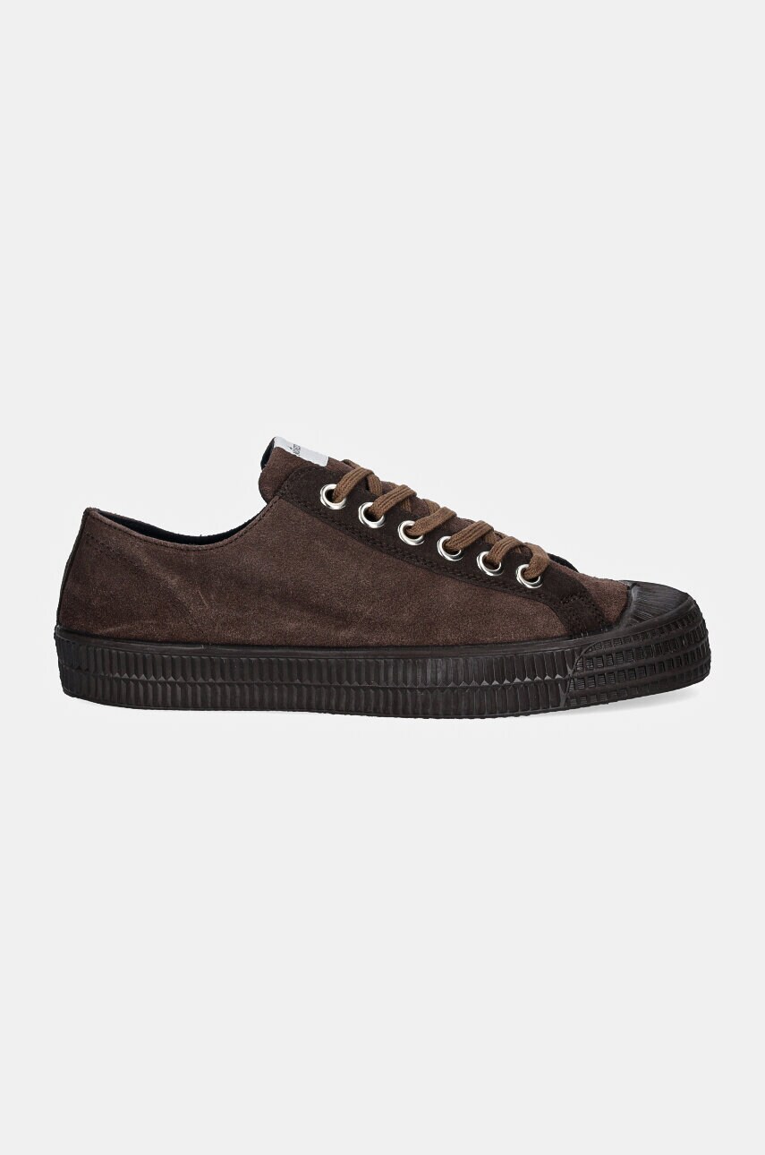 Замшеві кеди Novesta STAR MASTER SUEDE колір коричневий N354001-BRWMAR448