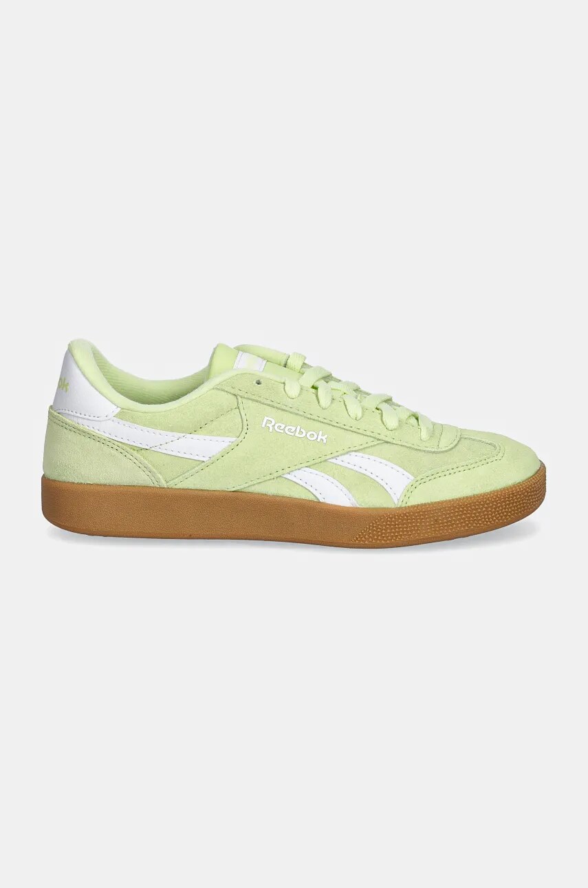 Замшеві кросівки Reebok Classic REEBOK SMASH EDGE колір зелений 100216234
