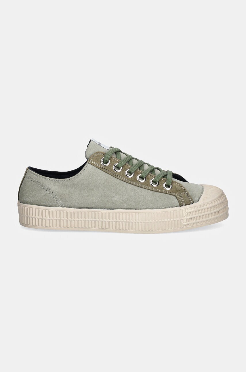 Замшеві кеди Novesta Star Master Suede колір зелений N354001.NUTVER123