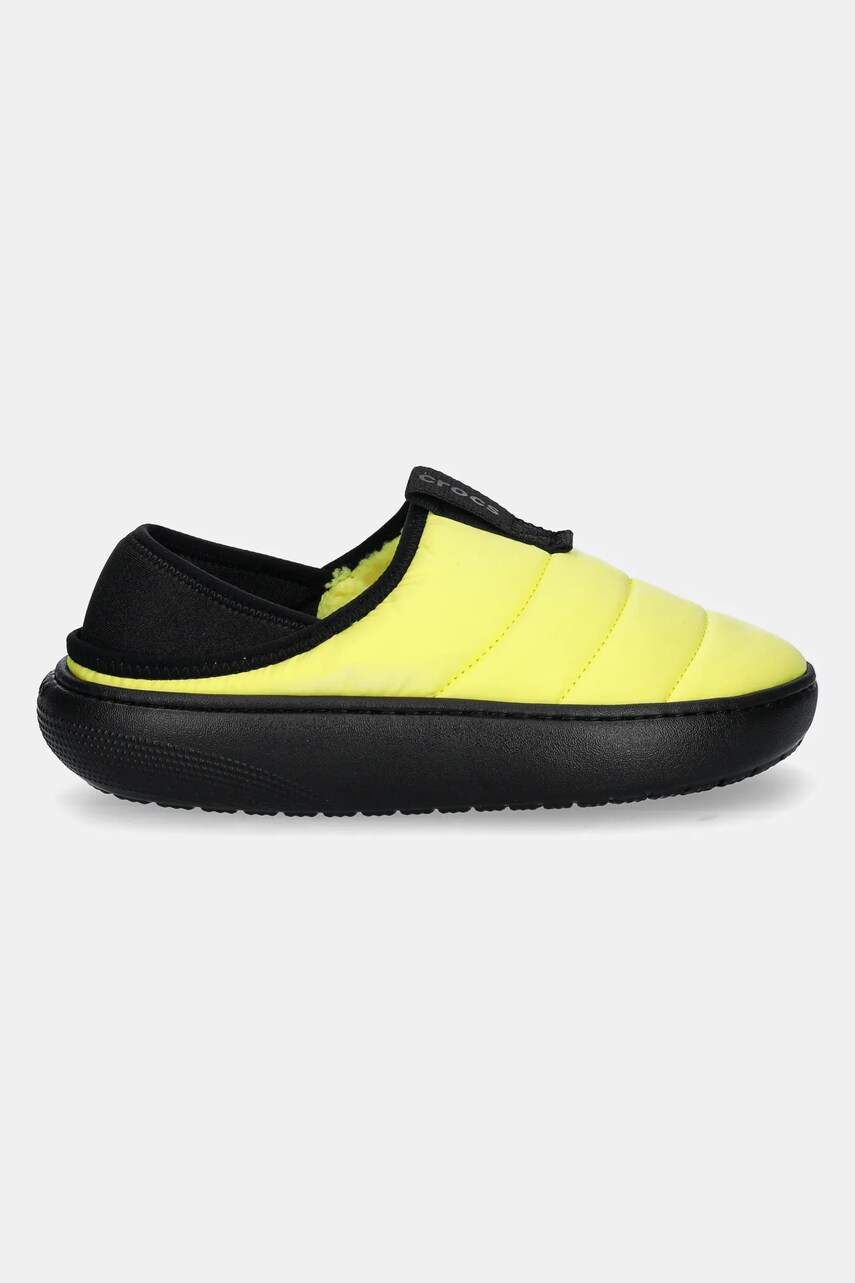 Тапочки Crocs Classic Puff Moc колір жовтий 210706