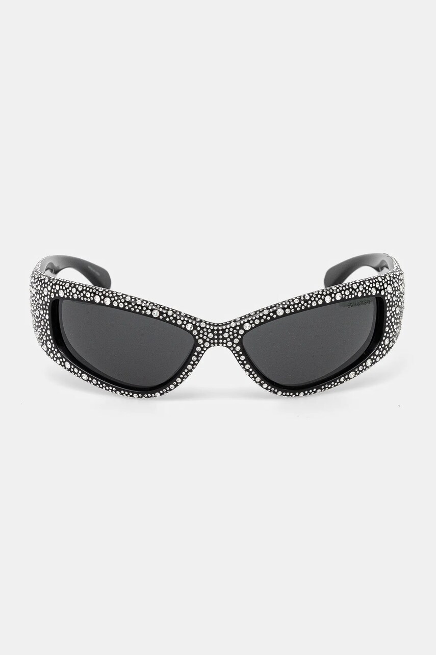 Сонцезахисні окуляри Swarovski SUBLIMA жіночі колір чорний 5706558