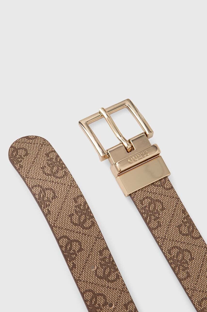 Ремінь Guess жіночий колір бежевий GFBOXW P4301