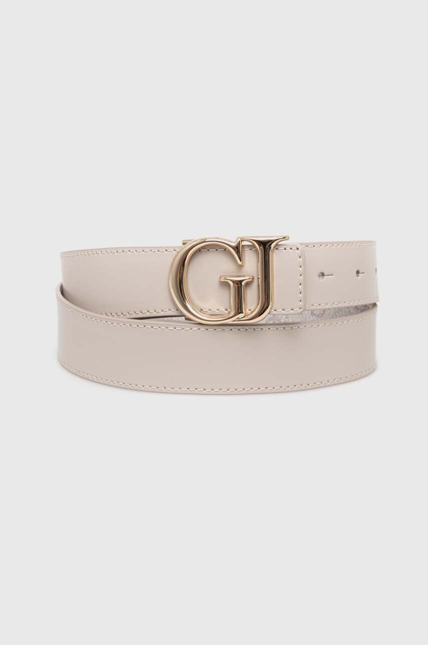 Двосторонній ремінь Guess NOREEN жіночий колір рожевий BW9152 P4330
