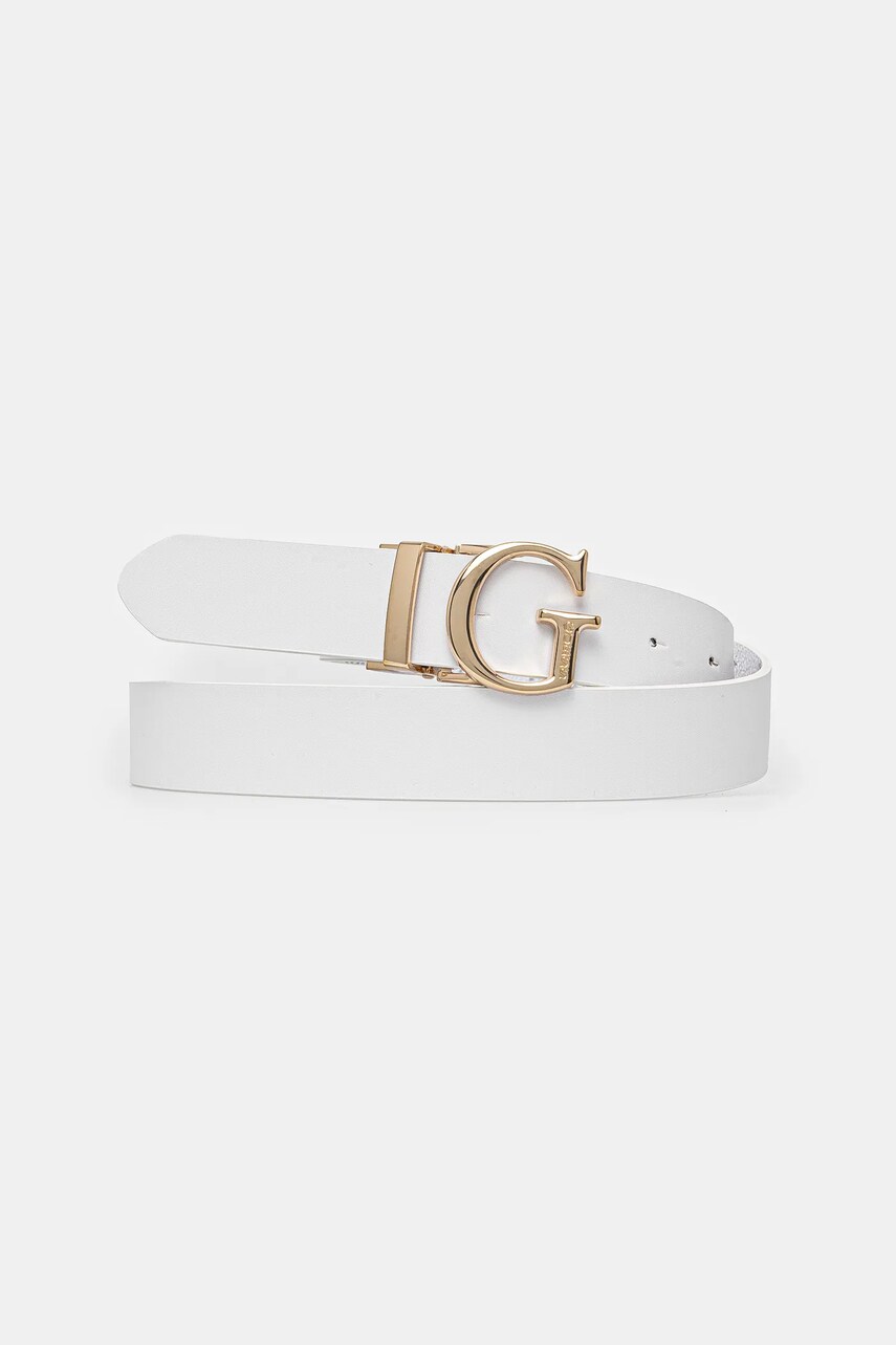 Ремінь Guess EVELUNE жіночий колір білий BW9171 P4430