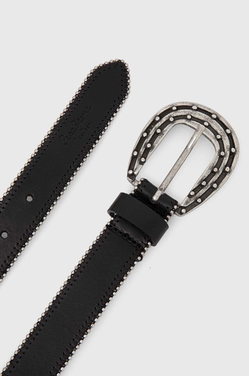 Купити Ремінь Pepe Jeans REIGN BELT жіночий колір чорний PL020857 – головне зображення