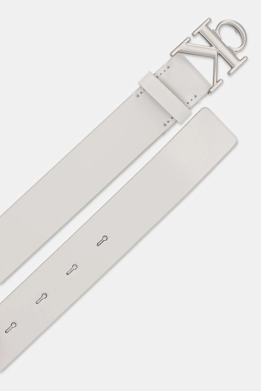 Шкіряний ремінь Calvin Klein Jeans жіночий колір чорний K60K612289