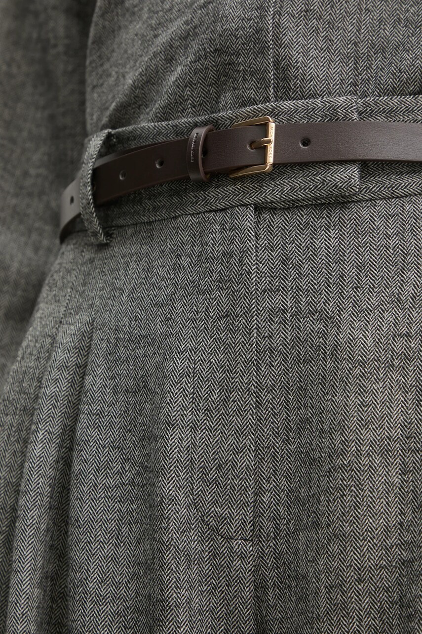 Ремінь MICHAEL Michael Kors жіночий колір коричневий 559143