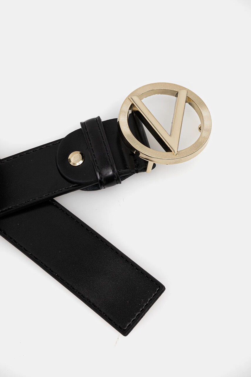 Ремінь Valentino Bags жіночий колір чорний VCS7VQ03NAP