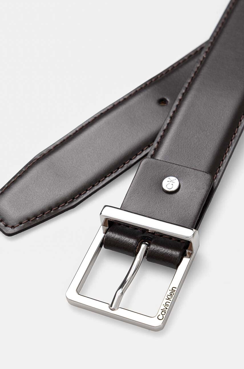 Ремінь Calvin Klein чоловічий колір коричневий K50K512342