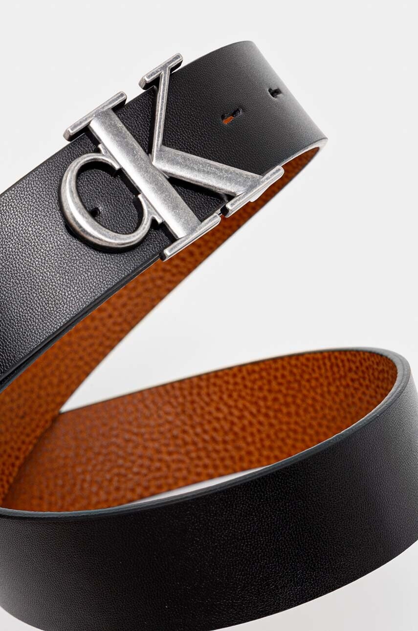 Двосторонній ремінь Calvin Klein Jeans чоловічий колір чорний K50K512084