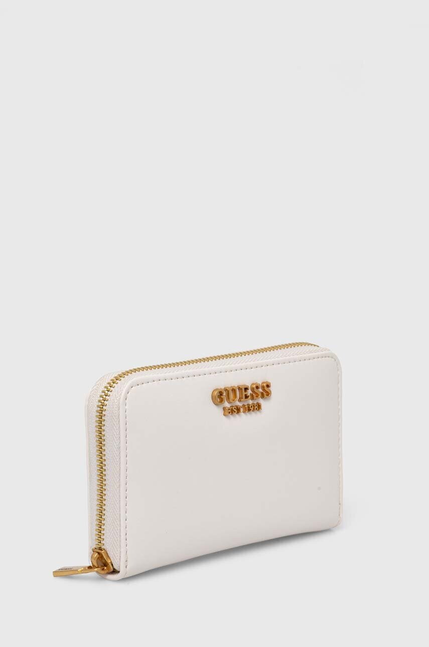 Гаманець Guess LAUREL жіночий колір бежевий SWVA85 00400