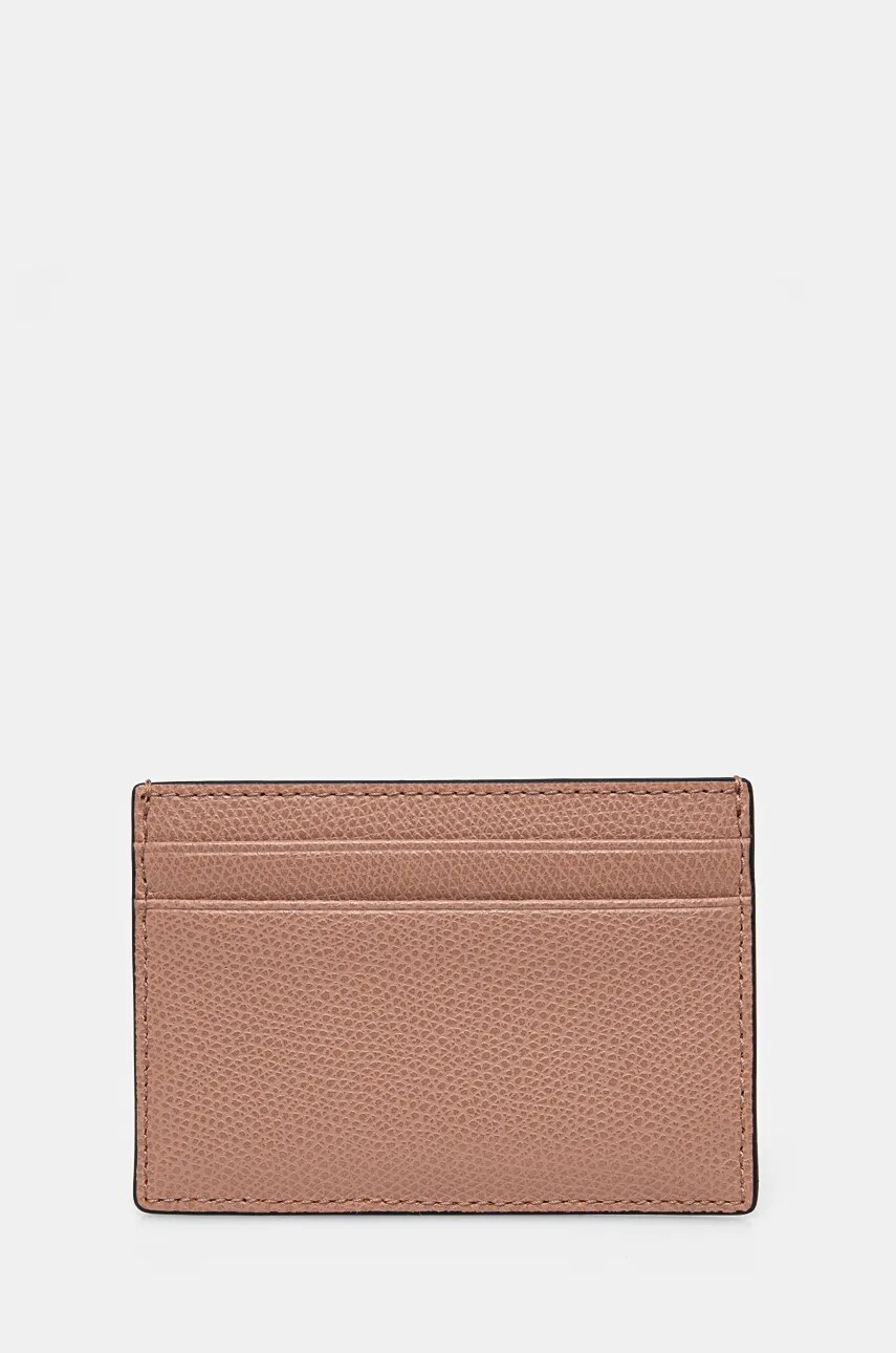 Шкіряний чохол на банківські карти Furla колір рожевий WP00305.ARE000.3378S
