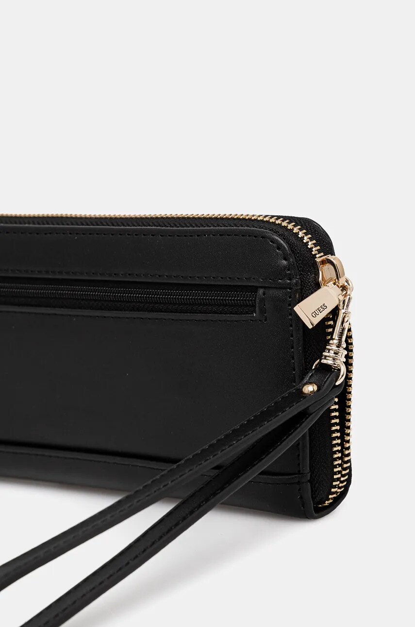 Гаманець Guess LAUREL жіночий колір чорний SWVC85 00146