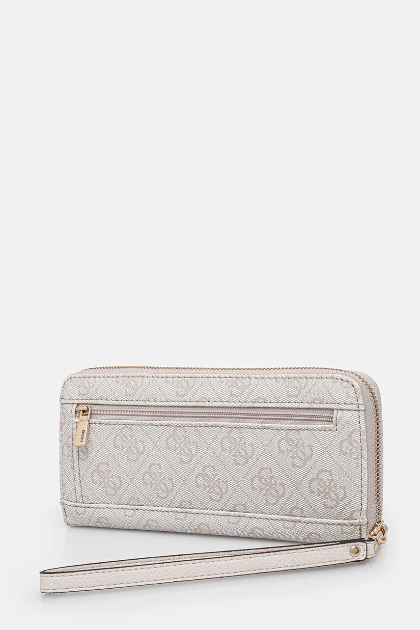 Гаманець Guess LAUREL жіночий колір бежевий SWSG85 00146