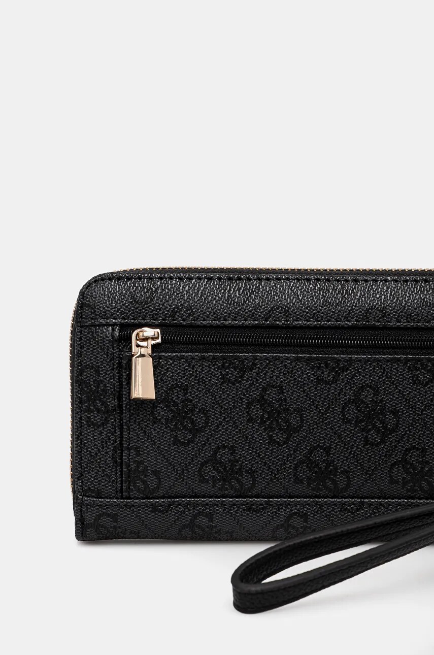 Гаманець Guess LAUREL жіночий колір чорний SWSG85 00146