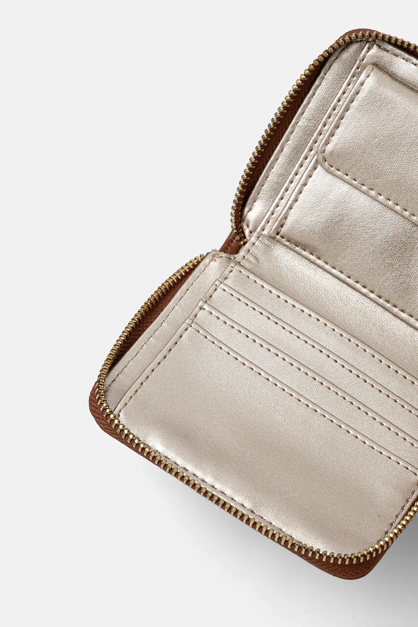 Гаманець Guess LAUREL жіночий колір коричневий SWVC85 00137