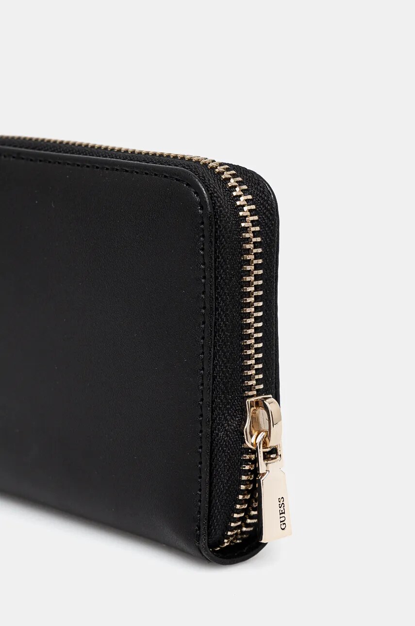 Гаманець Guess LAUREL жіночий колір чорний SWVC85 00137