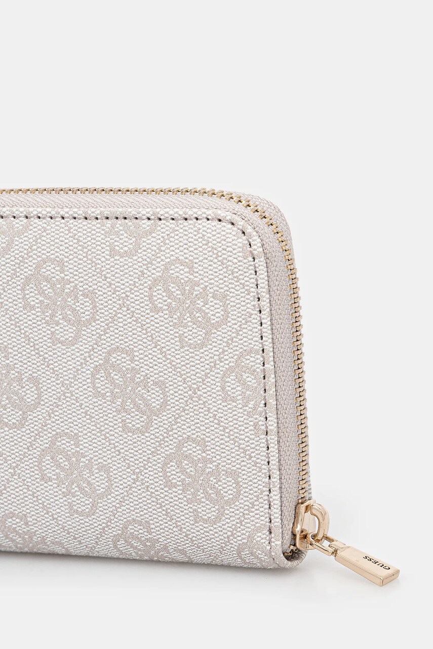 Гаманець Guess LAUREL жіночий колір бежевий SWSG85 00137