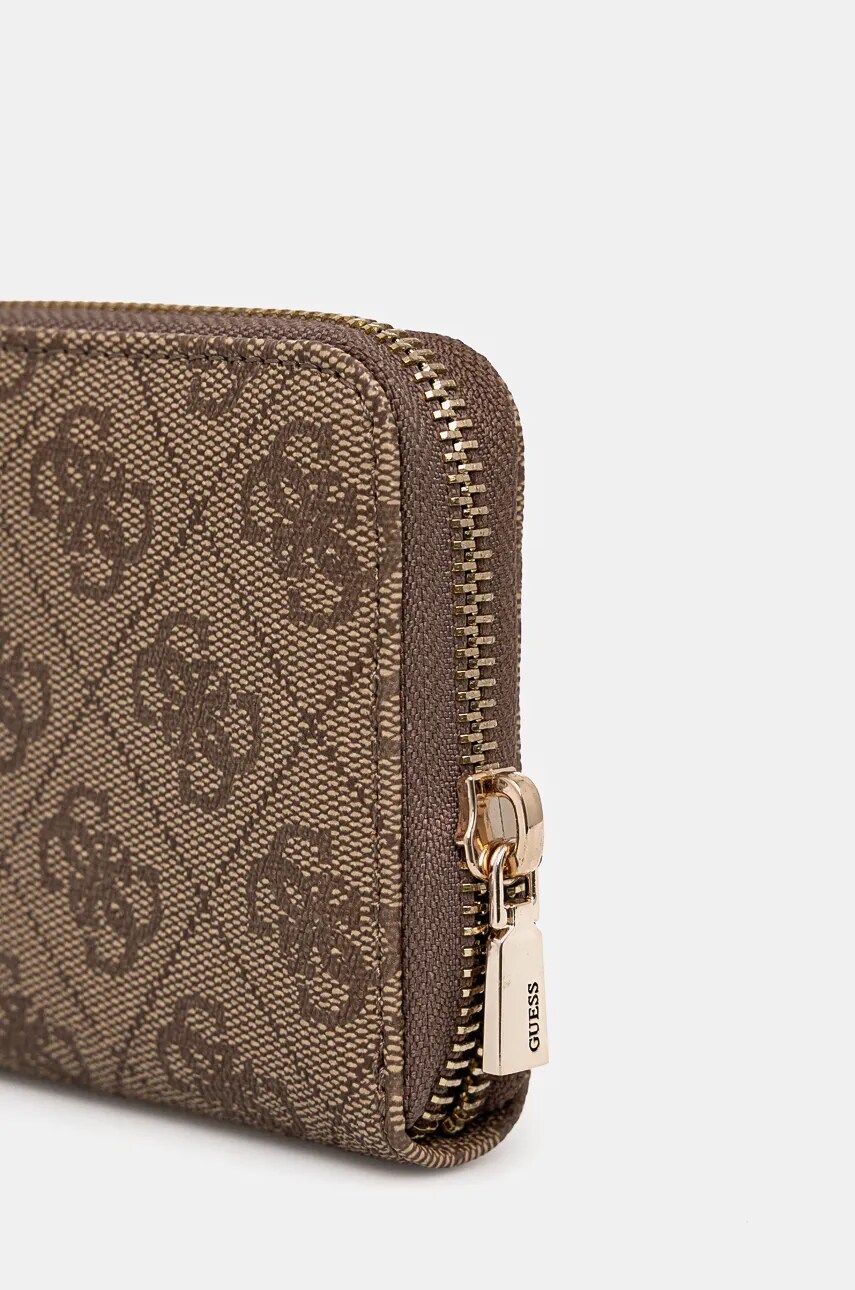 Гаманець Guess LAUREL жіночий колір бежевий SWSG85 00137