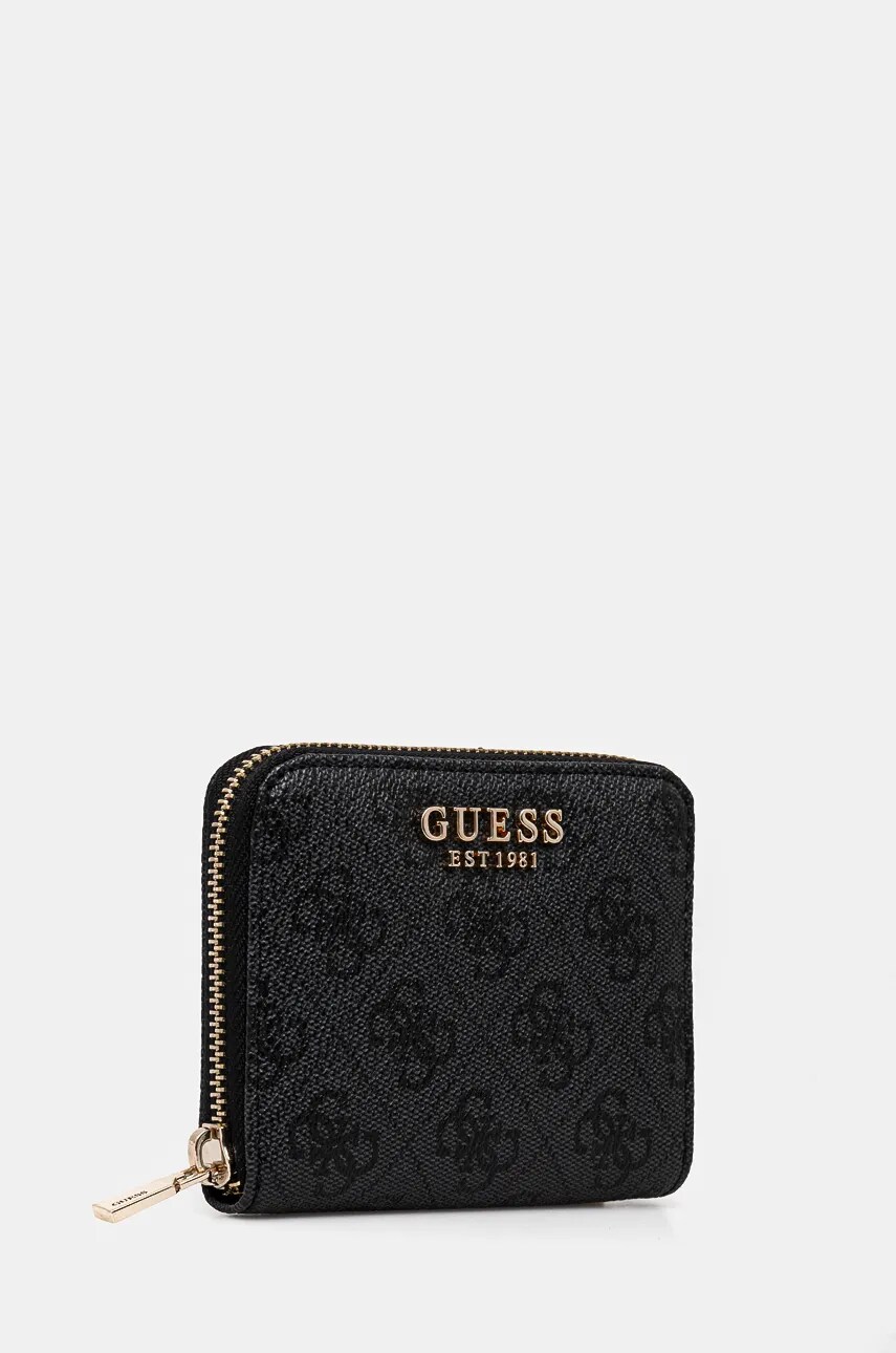 Гаманець Guess LAUREL жіночий колір чорний SWSG85 00137