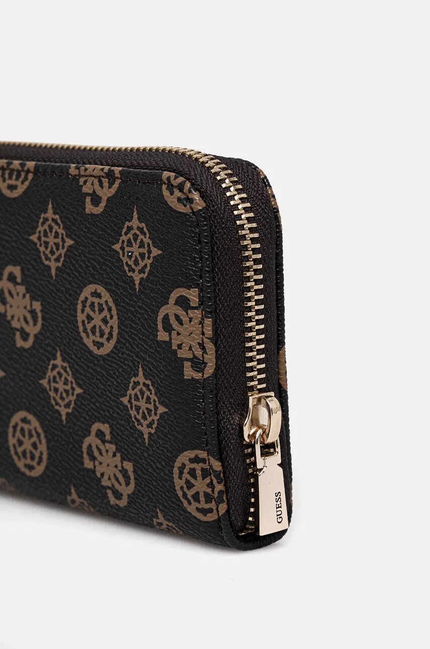 Гаманець Guess LAUREL жіночий колір коричневий SWPG85 00140