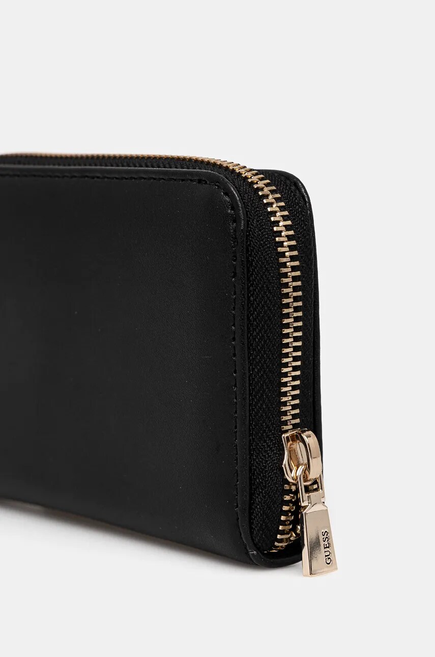 Гаманець Guess LAUREL жіночий колір чорний SWVC85 00140