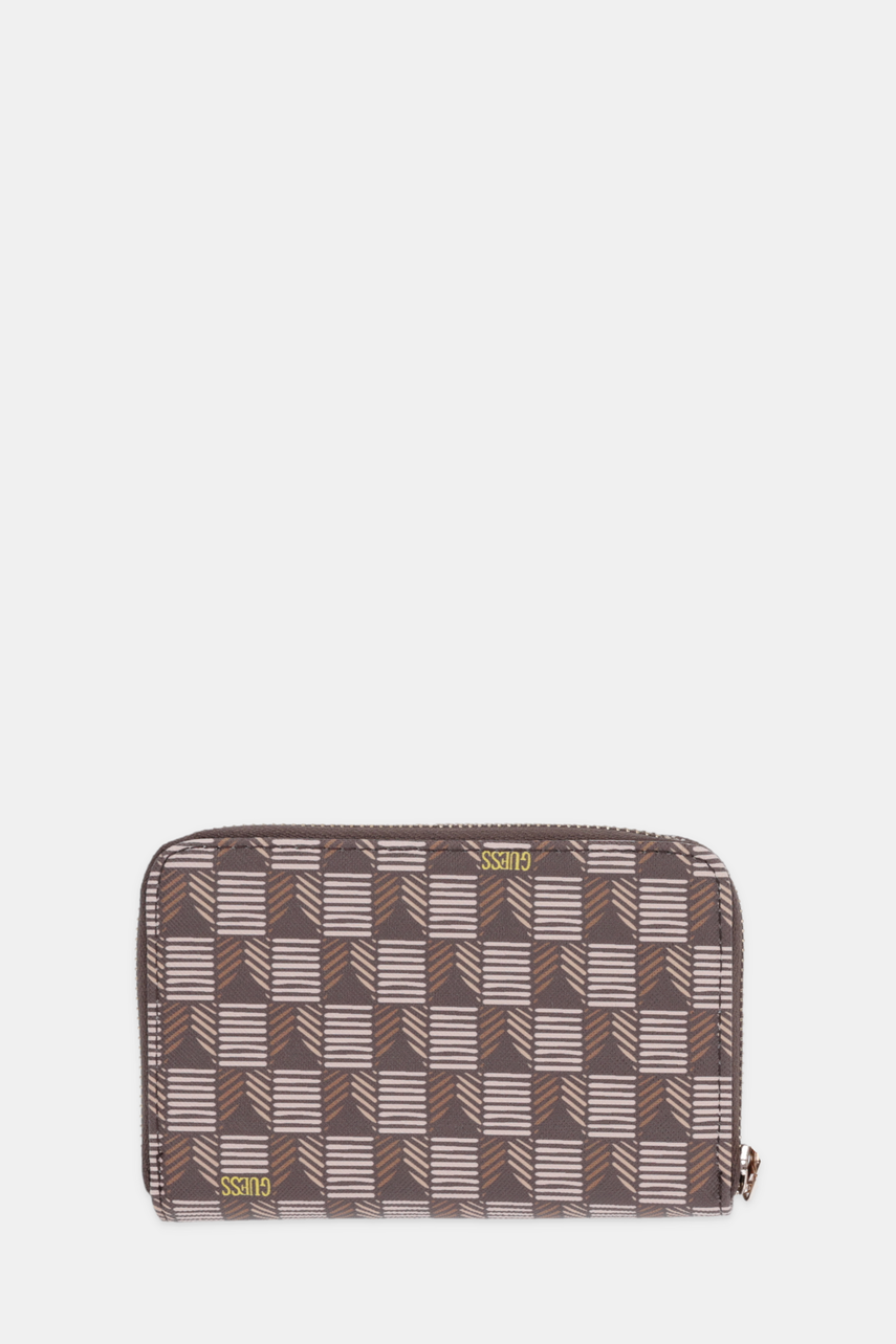 Гаманець Guess жіночий колір коричневий SWJT93 44140