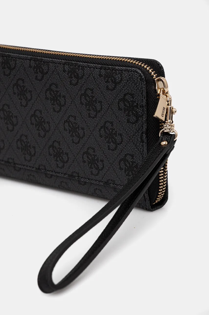 Гаманець Guess LAUREL жіночий колір чорний SWSG85 00163