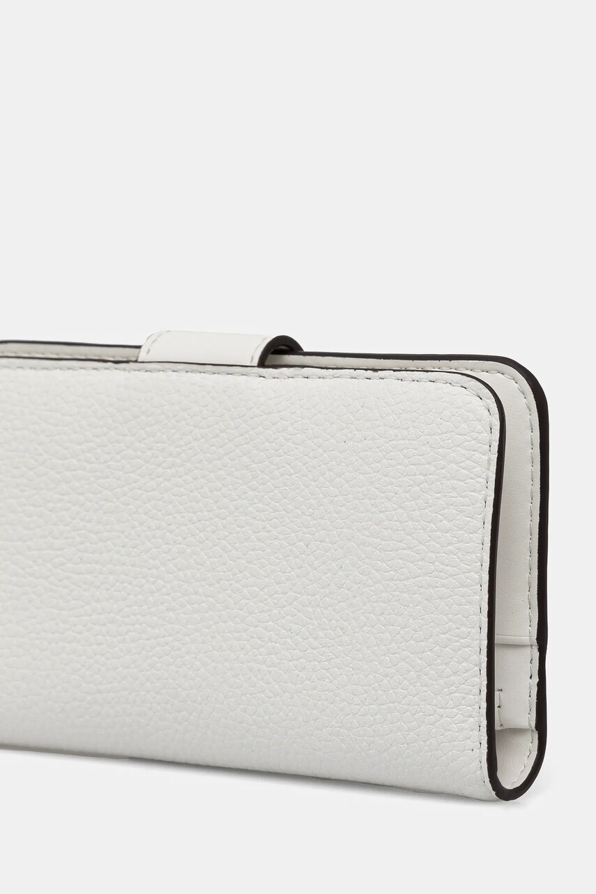 Шкіряний гаманець MICHAEL Michael Kors жіночий колір коричневий 32S4S0KF6L