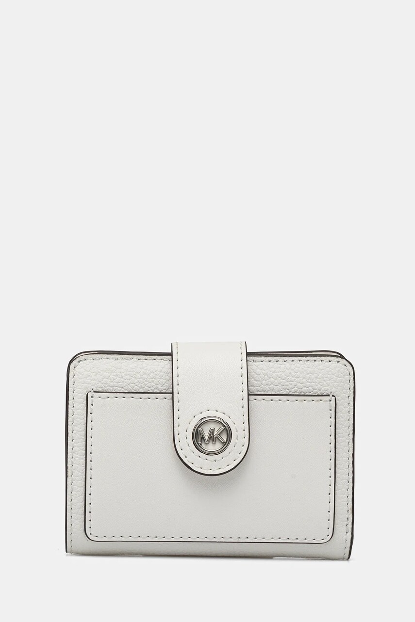 Шкіряний гаманець MICHAEL Michael Kors жіночий колір чорний 32H3S0KD5L