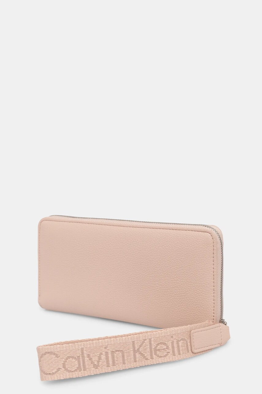 Гаманець Calvin Klein Jeans жіночий колір рожевий K60K612749