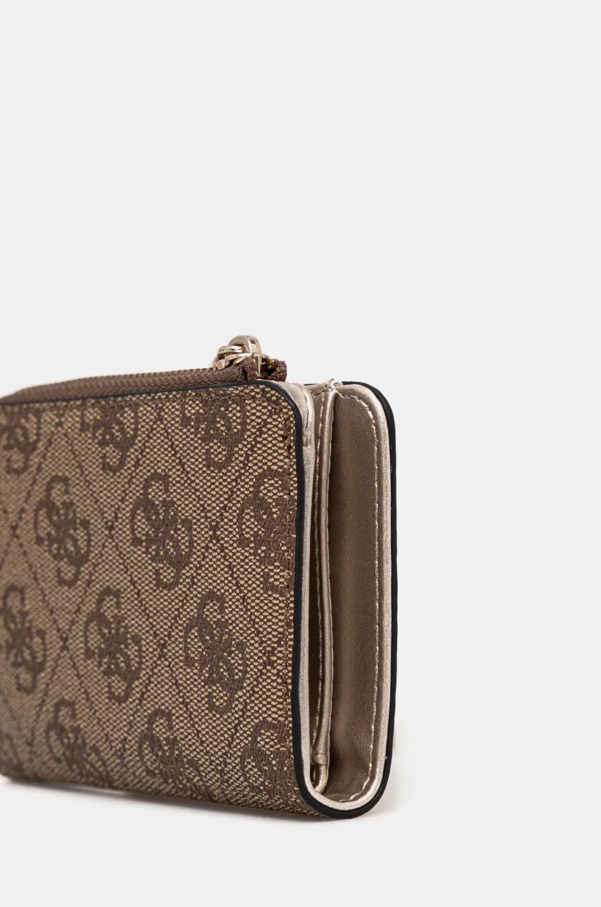 Гаманець Guess жіночий колір бежевий