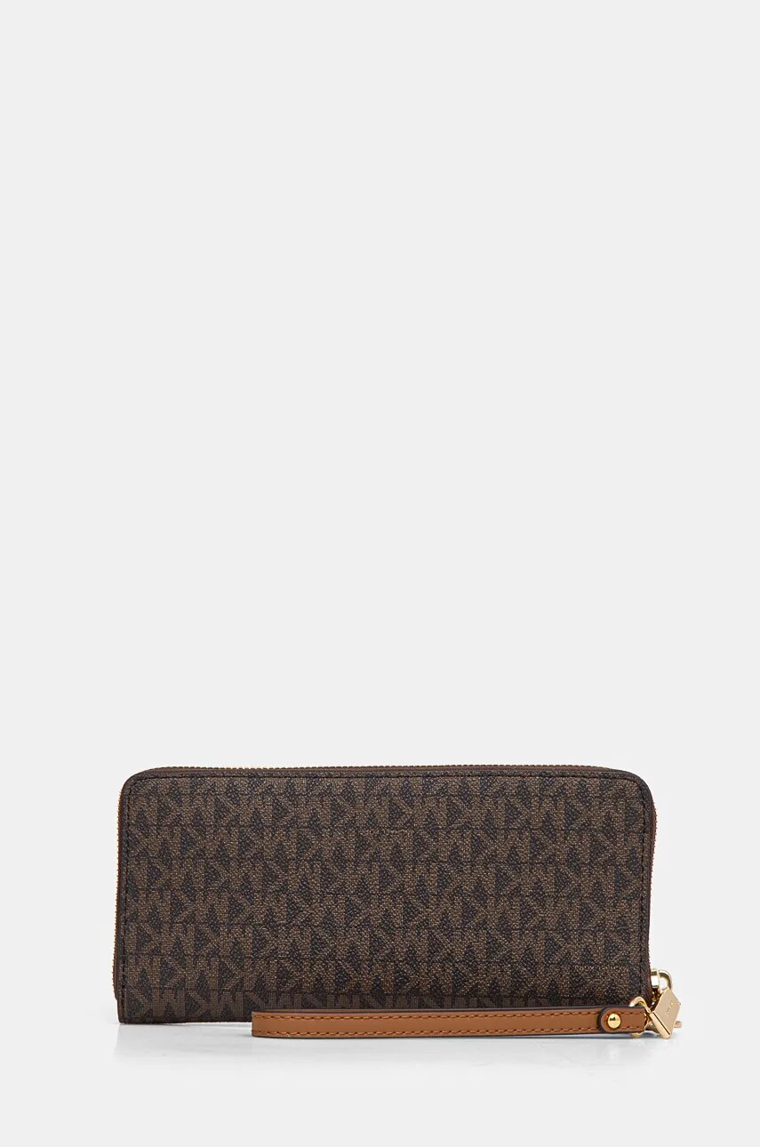 Гаманець MICHAEL Michael Kors жіночий колір коричневий 32F1GJ6E7B
