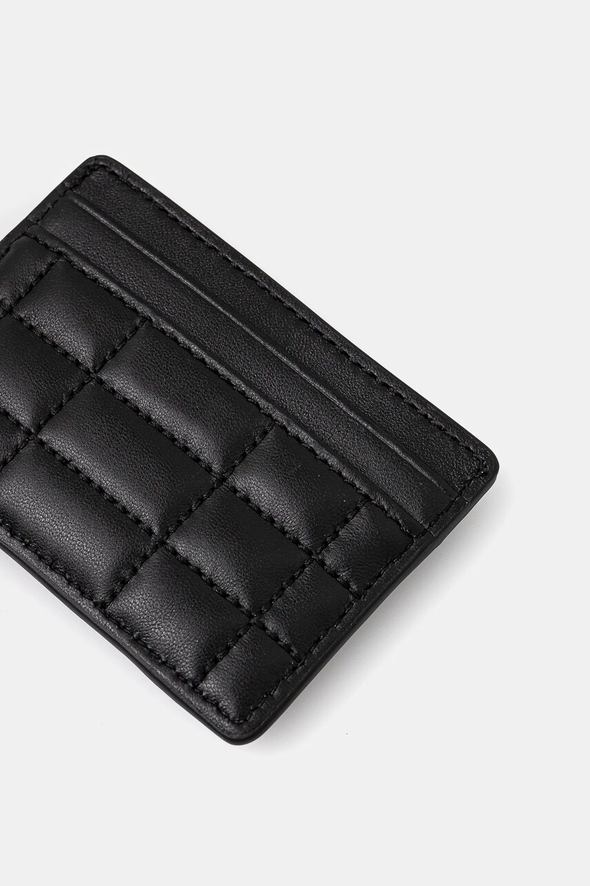 Шкіряний чохол на банківські карти MICHAEL Michael Kors колір чорний 32R4GJ6D0L