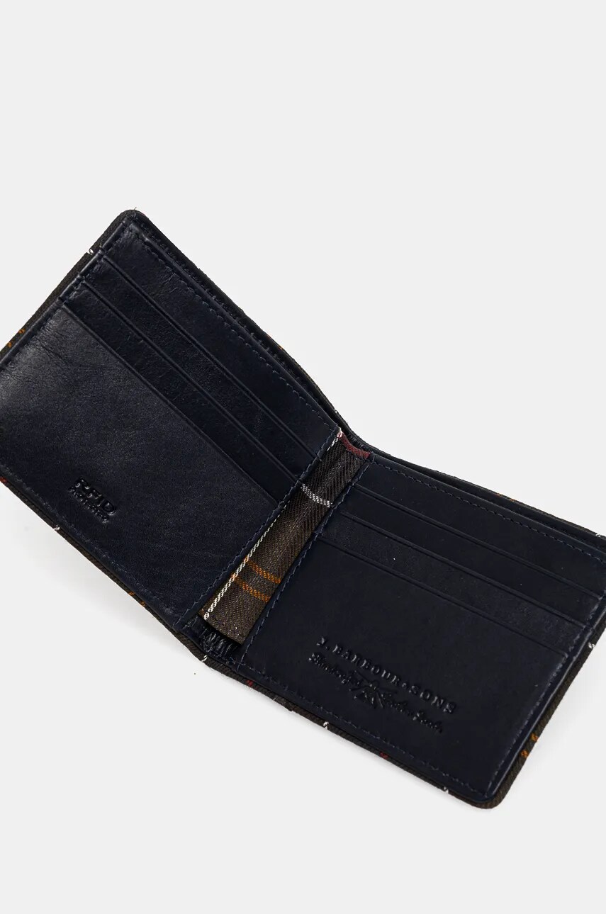 Гаманець Barbour чоловічий колір синій MLG0069