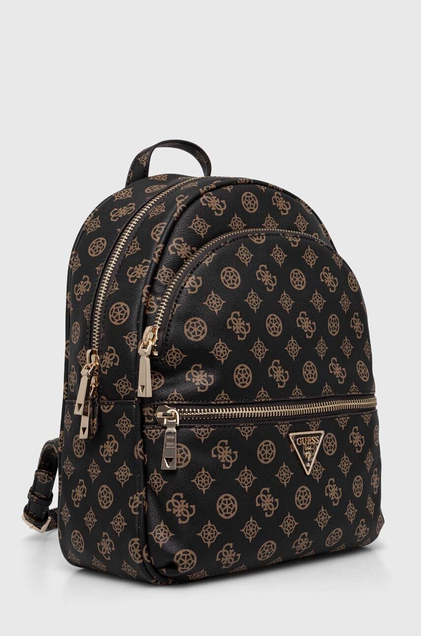 Рюкзак Guess MANHATTAN жіночий колір чорний малий візерунок HWPG69 94330
