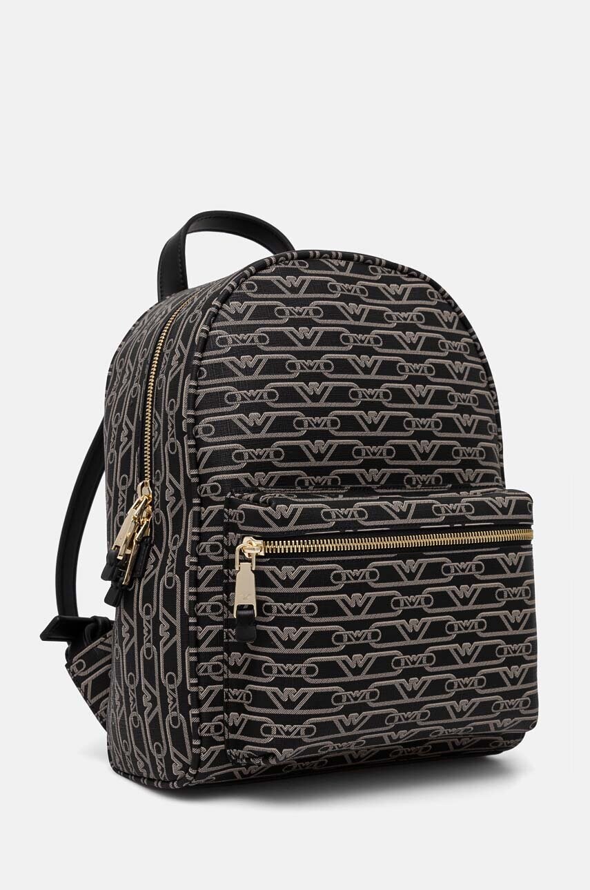 Рюкзак Emporio Armani жіночий колір чорний малий візерунок EW000372 AF11951