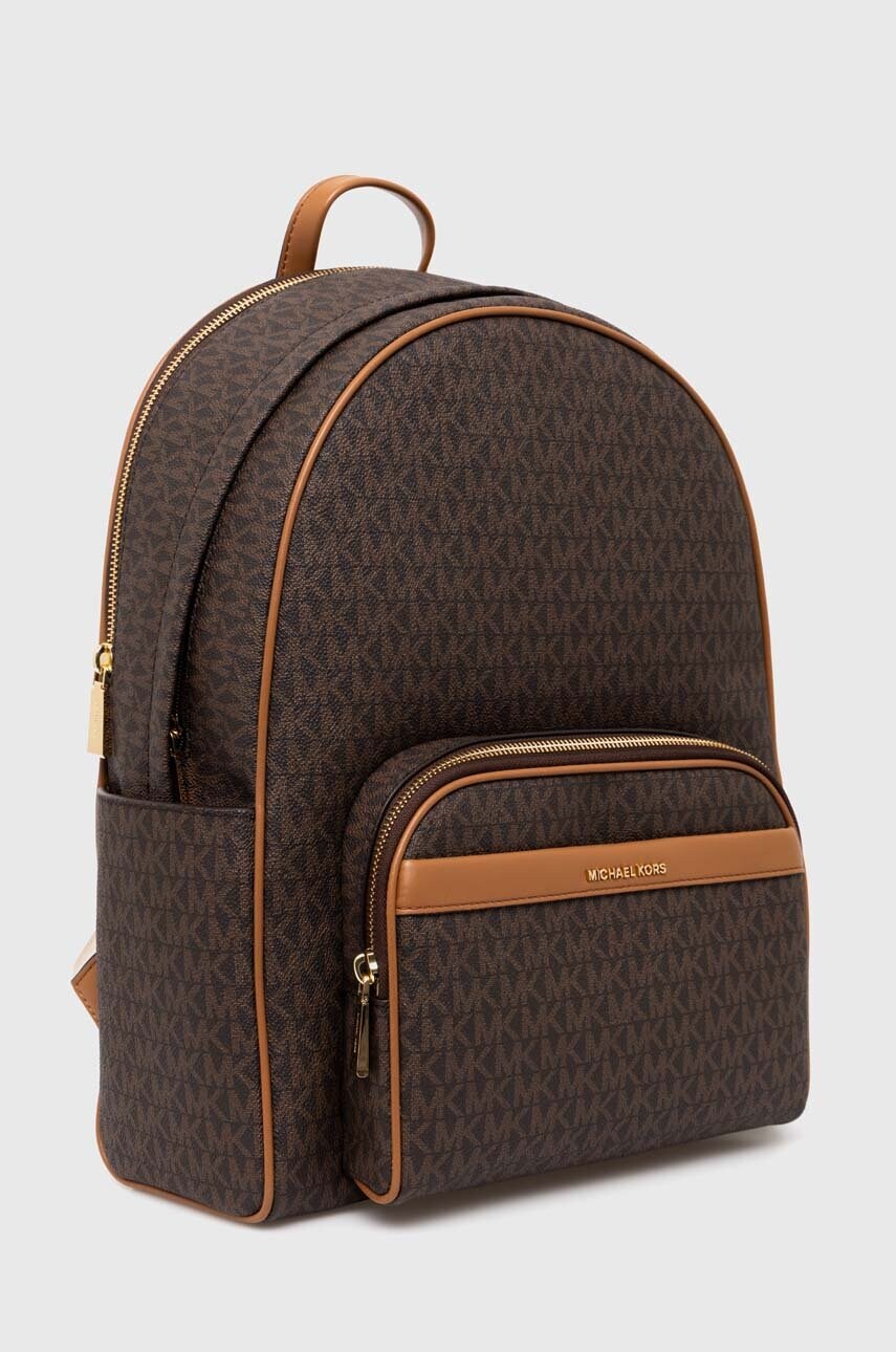 Рюкзак MICHAEL Michael Kors жіночий колір коричневий великий візерунок 30T4G8XB7B