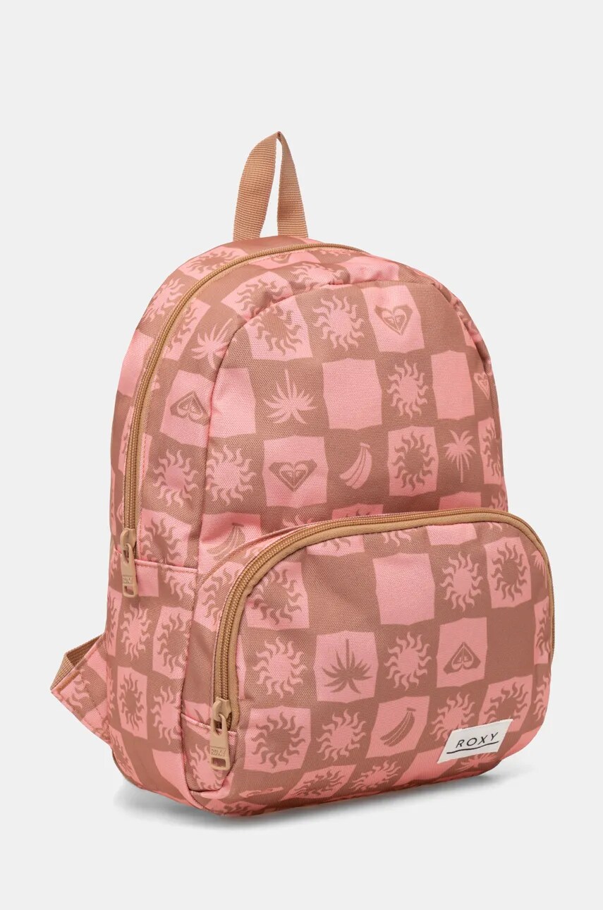 Рюкзак Roxy Always Core Printed жіночий колір рожевий малий візерунок ERJBP04783