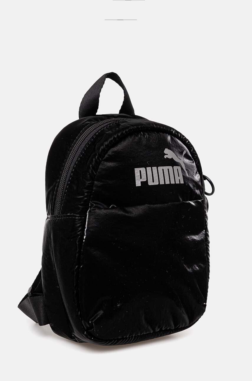 Рюкзак Puma жіночий колір чорний малий з принтом 90652