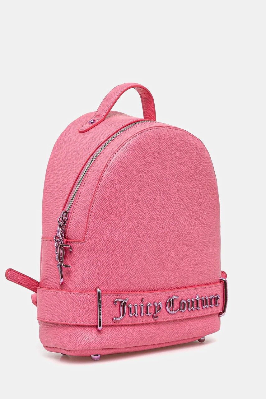 Рюкзак Juicy Couture Jasmine жіночий колір рожевий малий з аплікацією BIJJM3061WVP000