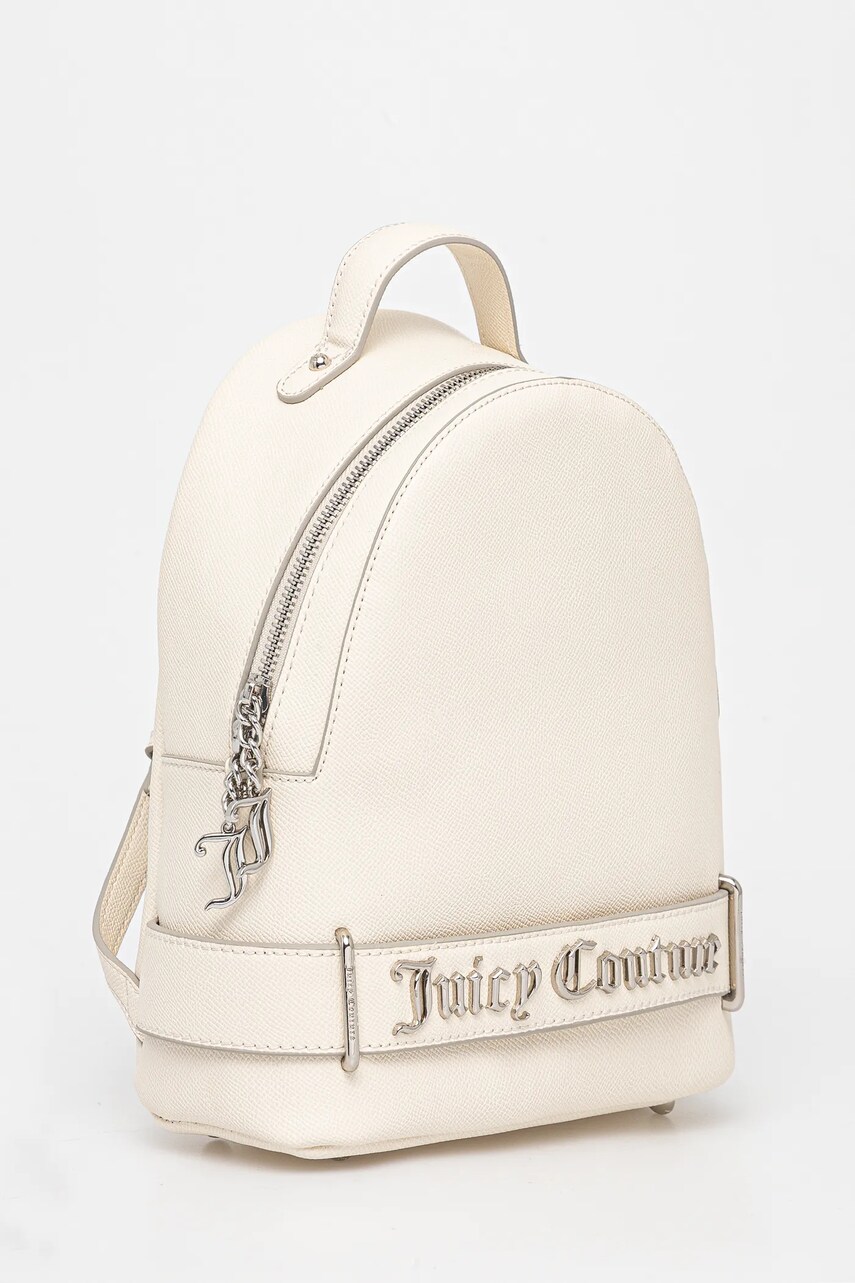 Рюкзак Juicy Couture Jasmine жіночий колір бежевий малий з аплікацією BIJJM3061WVP000